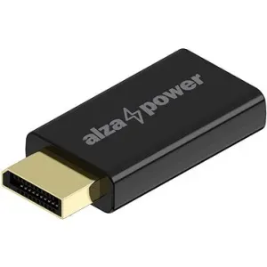 AlzaPower DisplayPort (M) to HDMI (F) 4K 30Hz čierny
