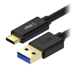 AlzaPower Core USB-A to USB-C 3.2 Gen 1 60W 5Gbp 0.5m čierny