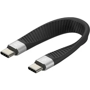 AlzaPower FlexCore USB-C to USB-C 3.2 Gen 2 100W 10 Gbps čierny