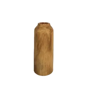 Ambia Home VÁZA, drevo, plast, 30 cm