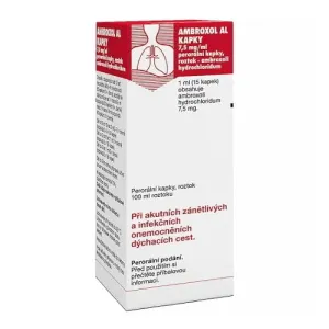 Ambroxol AL kvapky proti kašľu, na vykašliavanie 50 ml