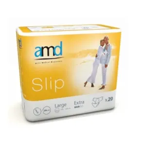 amd Slip Extra Large inkontinenčné plienky, obvod bokov 100 - 160 cm, nasiakavosť 2500 ml, 1x20 ks #1812638