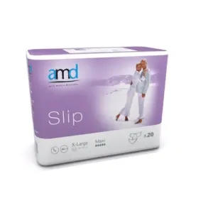 amd Slip Maxi X-Large inkontinenčné plienky, obvod bokov 110 - 170 cm, nasiakavosť 4100 ml, 1x20 ks #1812643
