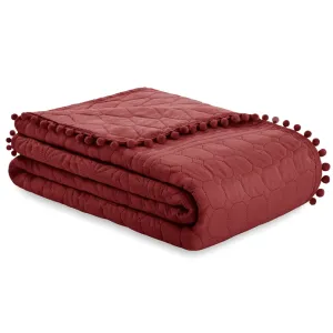 Prikrývka na posteľ AmeliaHome Meadore V ružový