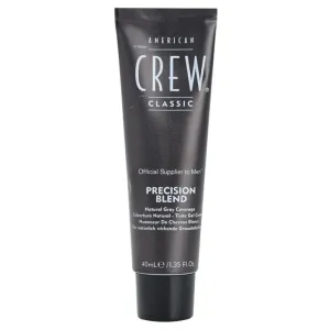 American Crew Precision Blend Natural Gray Coverage farba na vlasy pre mužov Medium Natural 4-5 3 x 40 ml