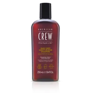 American Crew Daily Deep Moisturizing 250 ml šampón pre mužov na šedivé vlasy; na normálne vlasy
