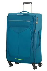 American Tourister Cestovní kufr Summerfunk Spinner EXP 109,5/119 l - modrá
