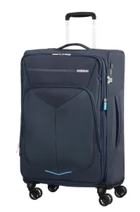 American Tourister Cestovní kufr Summerfunk Spinner EXP 71,5/77 l - tmavě modrá