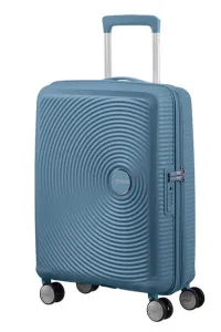 American Tourister Kabinový cestovní kufr Soundbox EXP 35,5/41 l - matná modrá