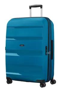 American Tourister Skořepinový cestovní kufr Bon Air DLX L EXP 104/117 l - modrá