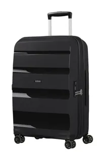 American Tourister Skořepinový cestovní kufr Bon Air DLX M EXP 66/73 l - černá