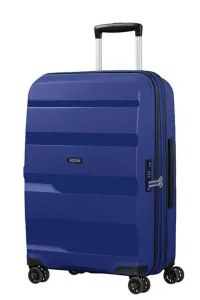 American Tourister Skořepinový cestovní kufr Bon Air DLX M EXP 66/73 l - tmavě modrá