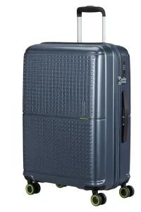 American Tourister Skořepinový cestovní kufr Geopop M 68 l - tmavě modrá