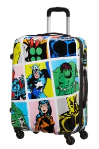 American Tourister Skořepinový cestovní kufr Marvel Legends 62,5 l - multicolor