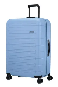 American Tourister Skořepinový cestovní kufr Novastream L EXP 103/121 l - světle modrá