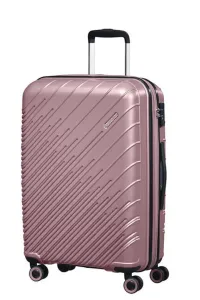 American Tourister Skořepinový cestovní kufr Speedstar M EXP 65,5/70 l - růžová