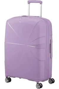 American Tourister Skořepinový cestovní kufr StarVibe M EXP 70/77 l - fialová
