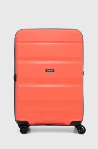 American Tourister Skořepinový cestovní kufr Bon Air DLX M EXP 66/73 l - světle oranžová