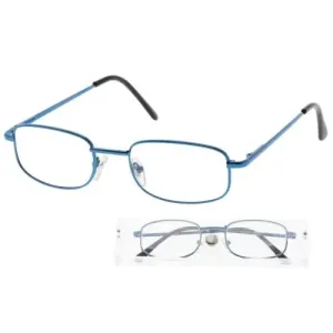AMERICAN WAY okuliare na čítanie modré +3,50 v etui 1 kus