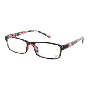 American Way okuliare na čítanie FLEX čierno-kvetinové +3.50