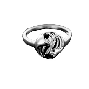 Strieborný prsteň 15145