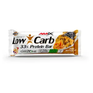 Amix Nutrition Low-Carb 33 % Protein Bar, 60 g, Peanut Butter Cookies