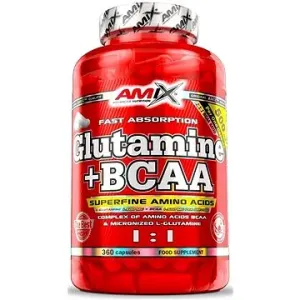 Amix Nutrition L-Glutamin + BCAA, 360 cps