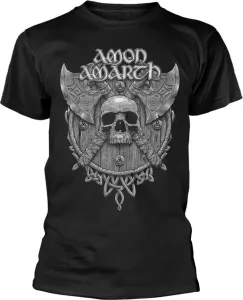 Amon Amarth Tričko Grey Skull Black L #8880042