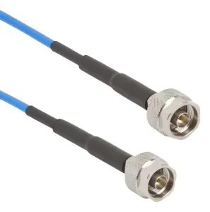 Amphenol Rf 095-909-164M100 Atc-Ps Test Cable Assembly, N-Type Straight Plug To N-Type Straight Plug On Phase Stable 18Ghz Cable, 1 Meter