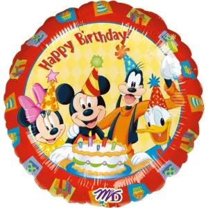 Amscan Fóliový balón - Happy birthday Mickey #1567947