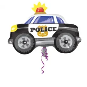 Amscan Fóliový balón policajné auto 60 x 45 cm #1567696