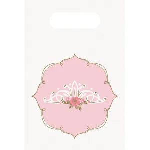 Amscan Darčekové tašky - Ružový zámok/Labuť 8 ks #5716044