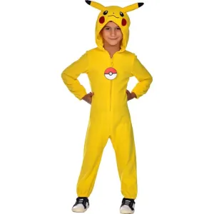 Amscan Detský kostým - Pikachu overal Veľkosť - deti: XL