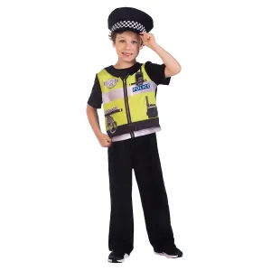 Amscan Detský kostým - Policajt s vestou Veľkosť - deti: S #7072346