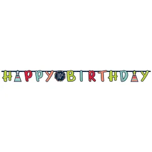 Amscan Jumbo banner - Happy Birthday mix 320 cm #5716067