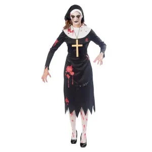 Amscan Dámsky kostým - Zombie mníška Veľkosť - dospelý: S #5715748