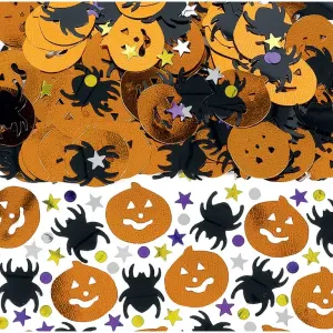 Amscan Metalické konfety - Halloween mix 14 g #5716480