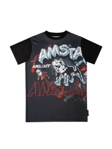 Amstaff Kids Leno T-Shirt - Size:110/116 – 4/6 Jahre #8286087