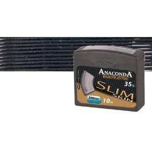 Anaconda pletená šnúra  slim skin 10 m black-nosnosť 25lb