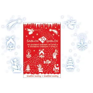 Anděl Šablóny papierové Vianočné motívy 31 x 21 cm