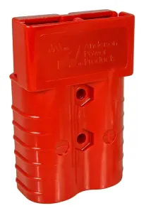 Anderson Power Products 913 Connector Housing, 2Pos, Red