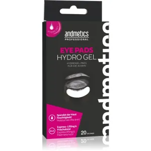 andmetics Professional Hydro Gel Pads hydratačné gélové vankúšiky na očné okolie 25 ks