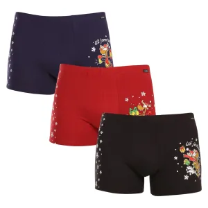 3PACK Men's Boxers Andrie Multicolor #8556100
