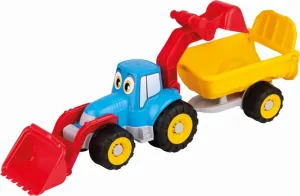 Androni - Veselý traktor s vlečkou – 55 cm