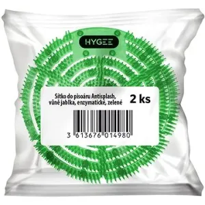 HYGEE Antisplash Apple sitko do pisoára, enzymatické, zelené, 2 ks