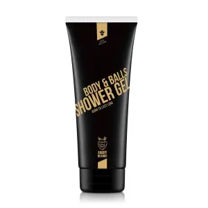 Angry Beards Body & Balls Shower Gel Jack Saloon 230 ml sprchovací gél pre mužov