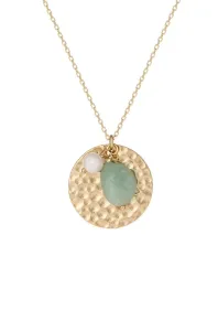 Strieborný pozlátený náhrdelník ANIA KRUK Amulety #219473