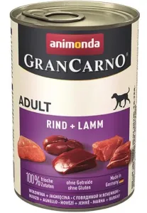 Animonda GRANCARNO® dog adult hovädzie a jahňa 6 x 400g konzerva