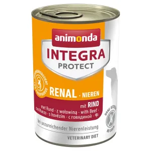 animonda Integra Protect Niere (Obličky) konzerva 6 x 400 g - hovädzie