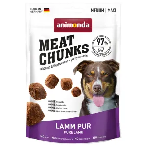 animonda Meat Chunks Medium / Maxi - výhodné balenie: 4 x 80 g jahňacie